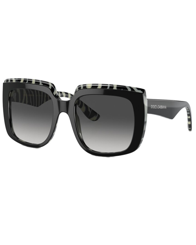 Dolce & Gabbana Dolce And Gabbana Dg4414 33728g 54 In Black