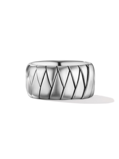 David Yurman Men's Cairo Wrap Band Ring In Sterling Silver