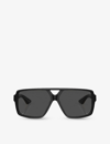 Oliver Peoples 1977c Oversize-frame Sunglasses In Black