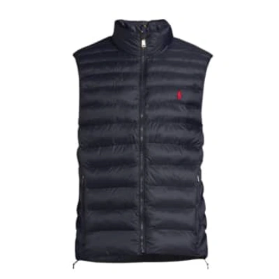Ralph Lauren Menswear Terra Vest Poly Fill Gilet In Blue