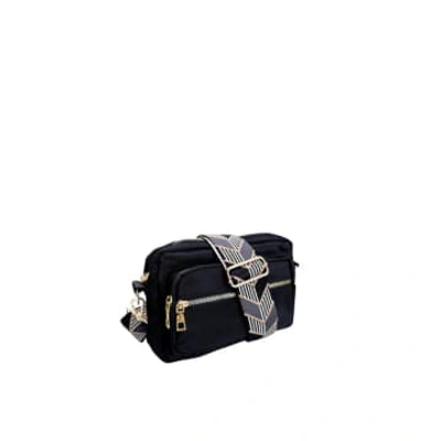 Black Colour Vanda Crossbody Bag In Black