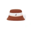 Kangol Bermuda Stripe Bucket Hat In Brown