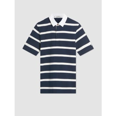 Ben Sherman Bretton Striped Rugby Knitted Polo