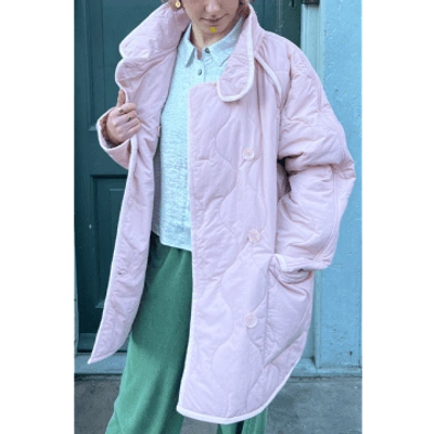 Jakke Chloe Soft Pink Quilted Jacket