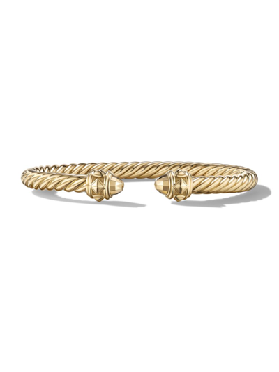 David Yurman Women's Renaissance Bracelet In 18k Yellow Gold In 05 No Stone