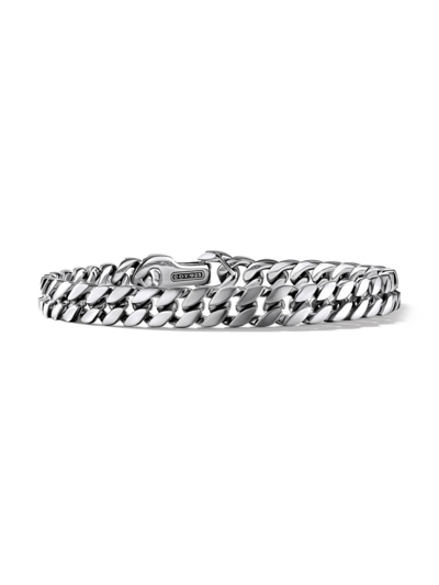 David Yurman Men's Curb Chain Bracelet In Sterling Silver, 8mm, 5.5"l