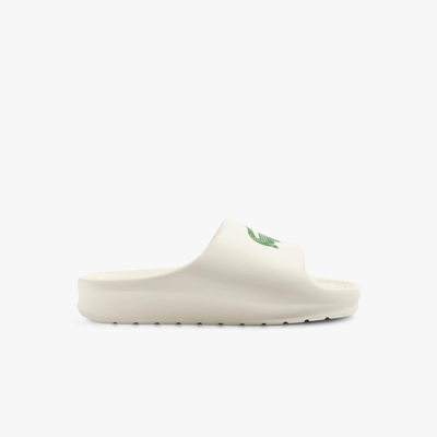 Lacoste Men's 2.0 Evo Slip On Slide Sandals In White