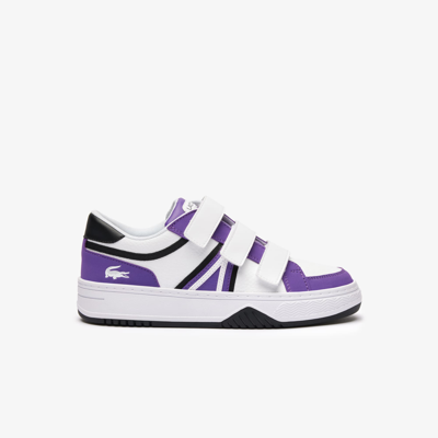 Lacoste Juniors' L001 Sneakers - 5 In Purple