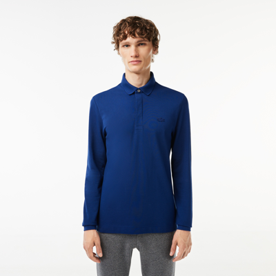 Lacoste Smart Paris Polo Stretch Cotton - Xl - 6 In Blue