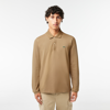 Lacoste Men's Classic Fit Long Sleeve L.12.12 Polo - 3xl - 8 In Beige