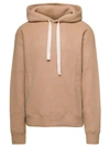 Jil Sander Maglia Con Cappuccio Alpaka In Beige