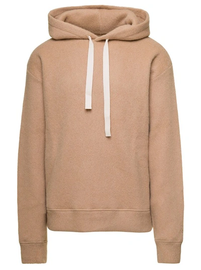 JIL SANDER ALPAKA HOODED SWEATER