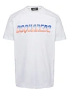 Dsquared2 Logo-print Cotton T-shirt In White