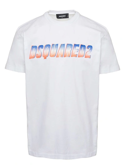 Dsquared2 Cool Fit Logo In White
