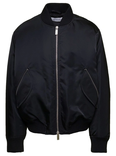 OFF-WHITE ARR EMB BOMBER BLACK BLACK