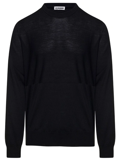 Jil Sander Sweater Cn Ls In Black