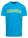 Dsquared2 Cool Logo Cotton Jersey T-shirt In Blue