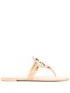 Tory Burch Miller Soft Sandal In Neutrals