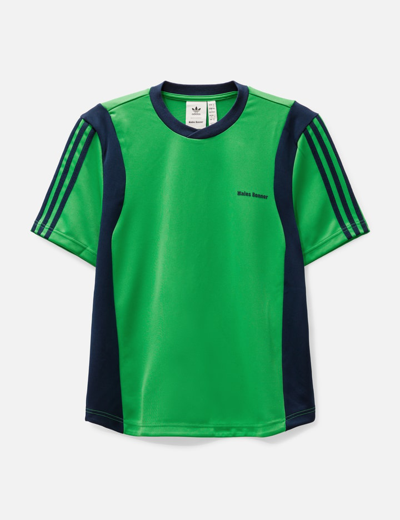 Adidas Originals X Wales Bonner Crew-neck T-shirt In Green