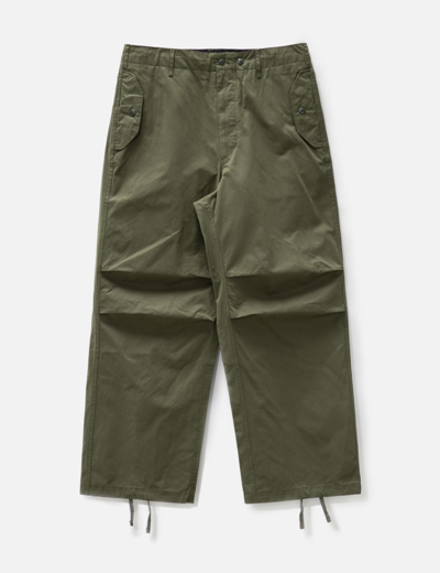 Engineered Garments Over Pants In Green