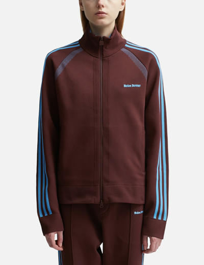 Adidas Originals Wales Bonner Tech Knit Track Top In Brown