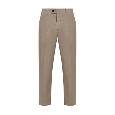 Allsaints Tanar Pants In Grey Taupe