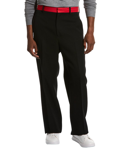 Lanvin Wool & Mohair-blend Cargo Pant In Black