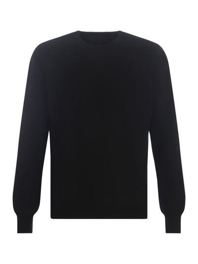 Tagliatore Sweaters Blue In Black