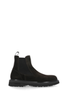 Woolrich Chelsea New City Suede Boots In Brown
