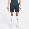 Nike Men's Academy Dri-fit Global Football Shorts In Deep Jungle/black