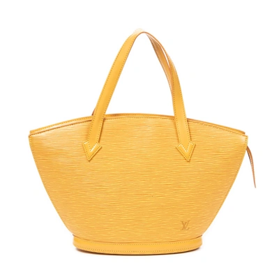 Pre-owned Louis Vuitton St-jacques Pm In Yellow