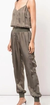 Cinq À Sept Amia Sleeveless Jumpsuit In Green