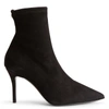 Giuseppe Zanotti Woman Ankle Boots Black Size 4 Textile Fibers In Black