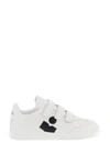 Isabel Marant Étoile Isabel Marant Etoile White Leather Logo Classic Sn Sneakers In White
