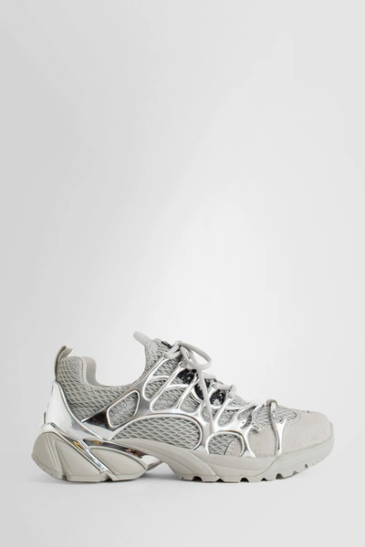 44 Label Group Symbiont Sneakers In Silver