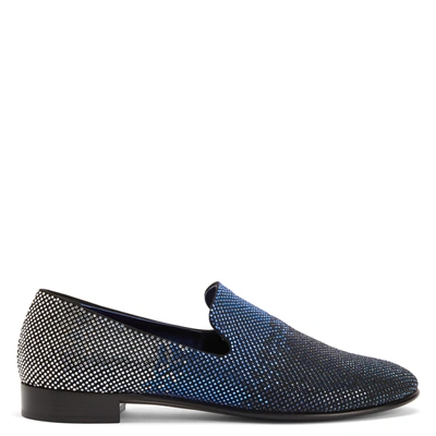 Giuseppe Zanotti Lewis Sparkle Crystal-embellished Loafers In Multi