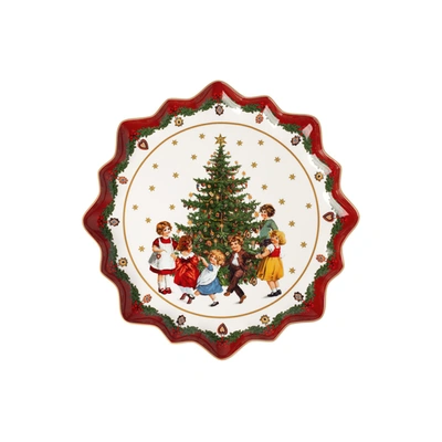 Villeroy & Boch Toy's Fantasy Deep Pastry Plate: Children Dancing