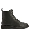 Giuseppe Zanotti Thora Lace-up Cargo Boots In Black