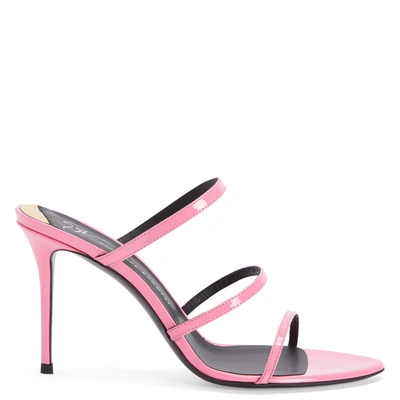 Giuseppe Zanotti Alimha 105mm Stiletto Sandals In Pink