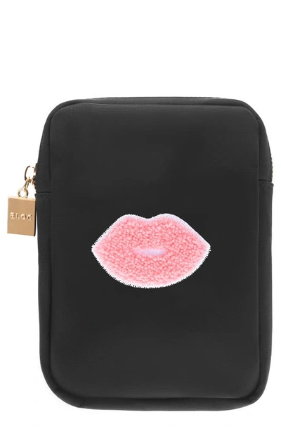 Bloc Bags Mini Kiss Cosmetic Bag In Black