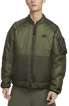 Nike Men's  Sportswear Tech Therma-fit Loose Insulated Jacket In Green