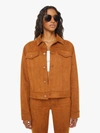 Mother The Brusier Trucker Jacket In Brown