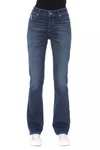 Baldinini Trend Cotton Women Women's Jeans In Blue