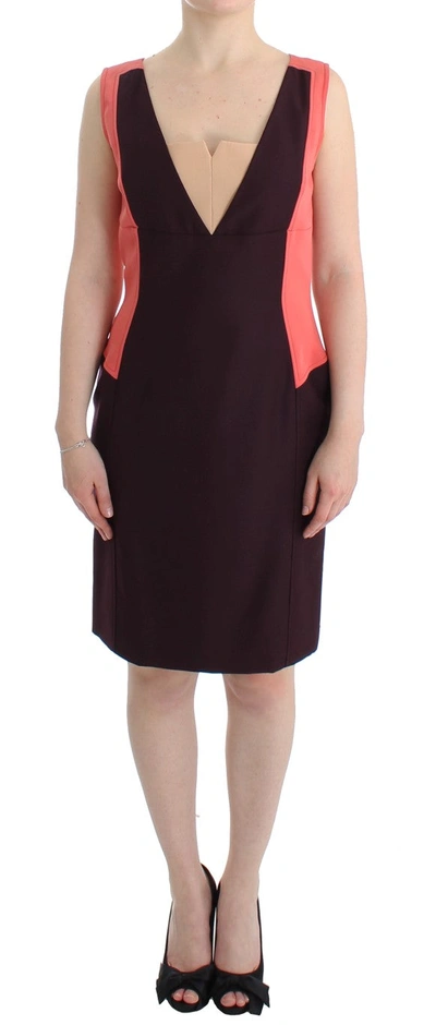 Cote Co|te Multicolor Pencil Dress With Artistic Women's Flair