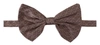 DOLCE & GABBANA DOLCE & GABBANA ELEGANT SILK GRAY BOW TIE - MEN'S MEN'S FORMALWEAR