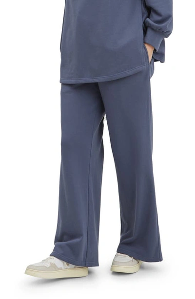 Nom Maternity Walker French Terry Lounge Pants In Slate