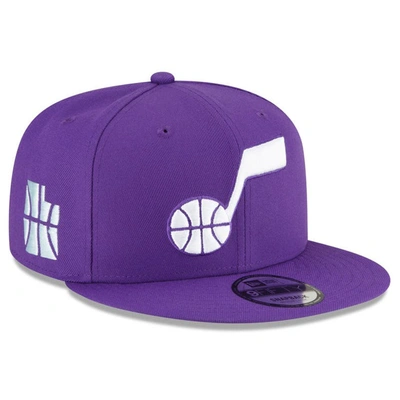 New Era Men's  Purple Utah Jazz 2023/24 City Edition Alternate 9fifty Snapback Adjustable Hat