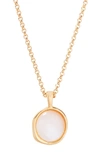 Brook & York Anna Pendant Necklace In Gold
