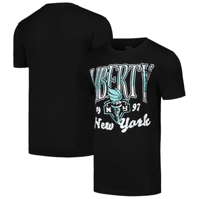 Stadium Essentials Unisex  Black New York Liberty Sky High T-shirt