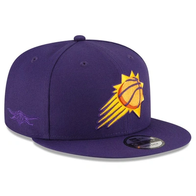 New Era Men's  Purple Phoenix Suns 2023/24 City Edition Alternate 9fifty Snapback Adjustable Hat